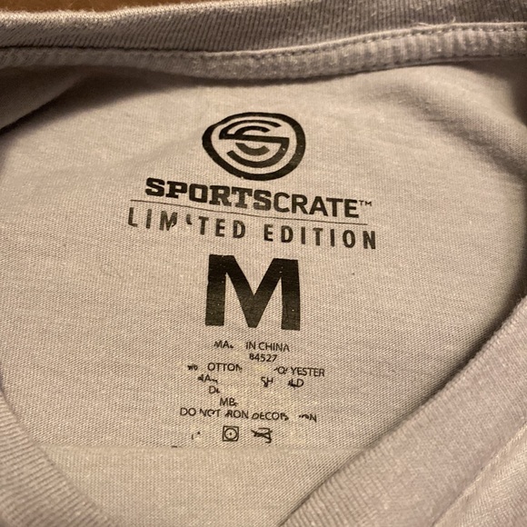 Detroit Tigers Sportscrate Limited Edition T-Shirt Gray Size Medium - Picture 3 of 5